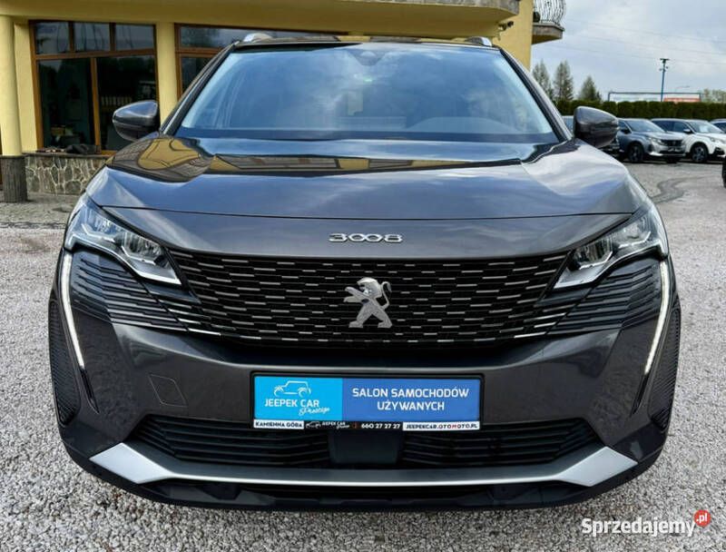 Grafitowy Używany 2021 Peugeot 3008 Allure SUV | 89 900 zł (Dobra cena) - Obraz 1/4
