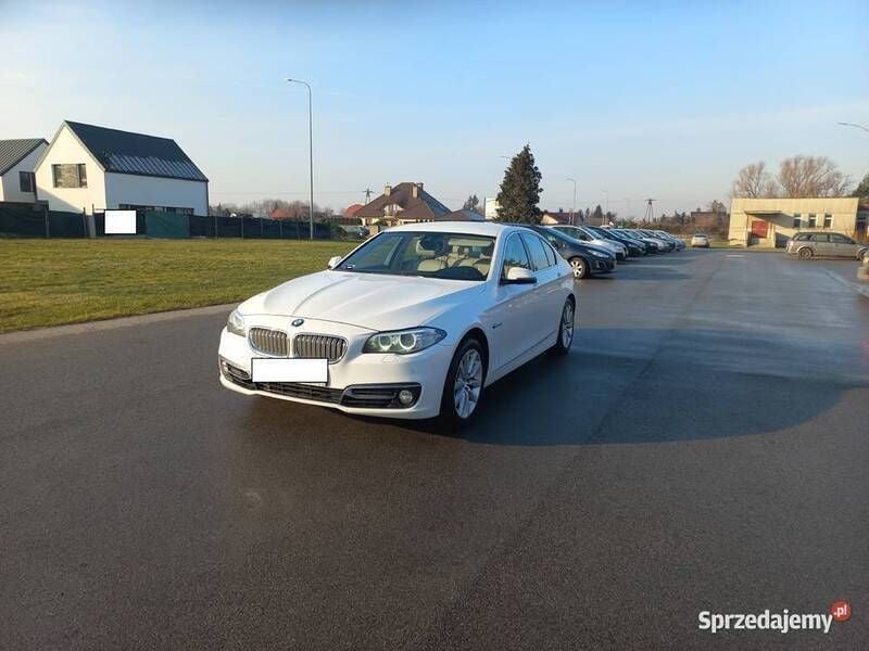 Używany BMW 520 2014 Biały Sedan/Limuzyna