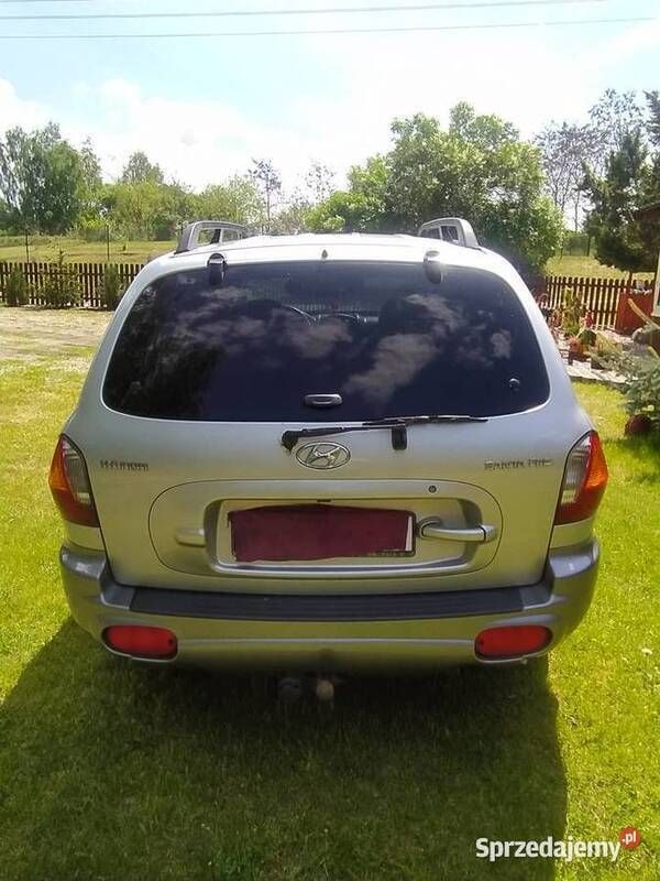 Srebrny Używany 2004 Hyundai Santa Fe SUV | 5500 zł (Dobra cena) - Obraz 1/4