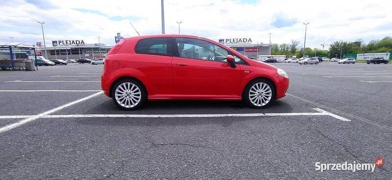 Używany Fiat Grande Punto 2007 Czerwony Hatchback