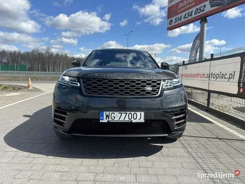 Czarny Używany 2017 Land Rover Range Rover Velar SUV | 133 800 zł (Uczciwa cena) - Obraz 1/4