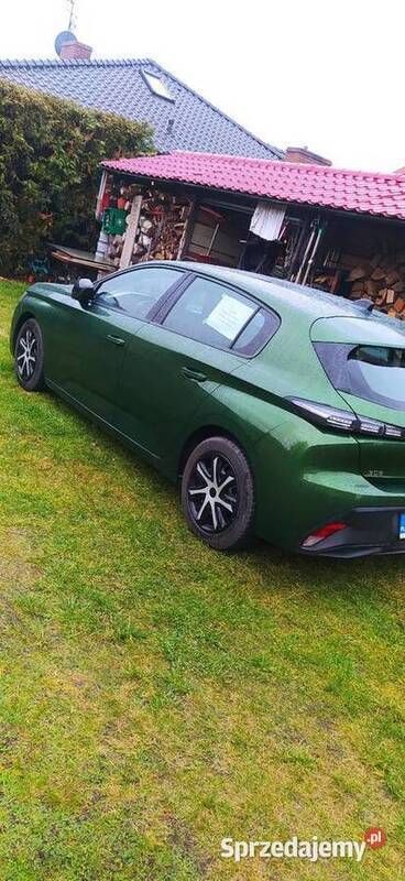 Zielony Używany 2022 Peugeot 308 Hatchback | 65 000 zł (Dość drogi) - Obraz 1/4