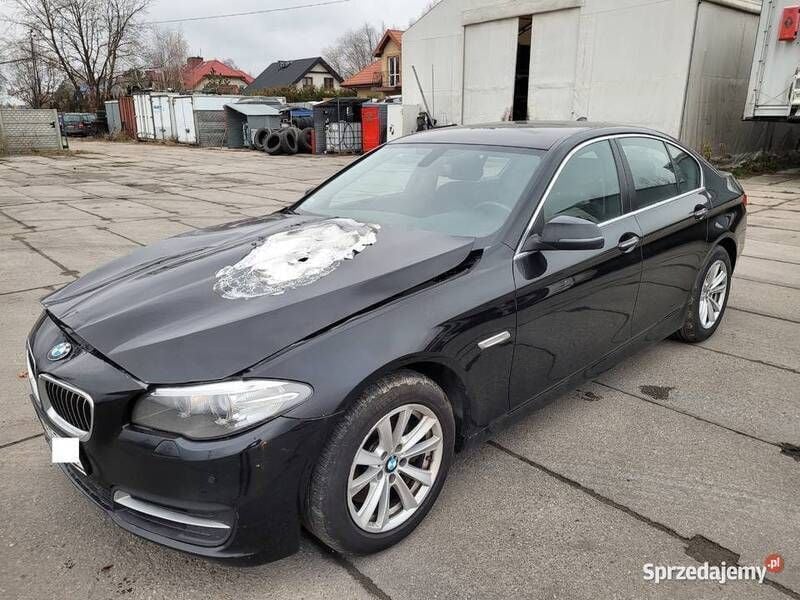 Używany BMW 525 218 KM (160 kW) 2016 Czarny Sedan/Limuzyna