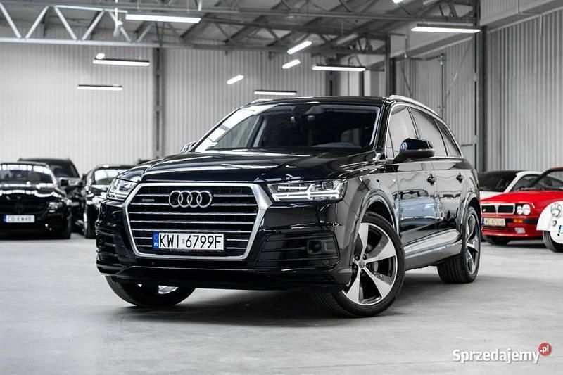 Czarny Używany 2018 Audi Q7 Advanced SUV | 199 000 zł (Uczciwa cena) - Obraz 1/4