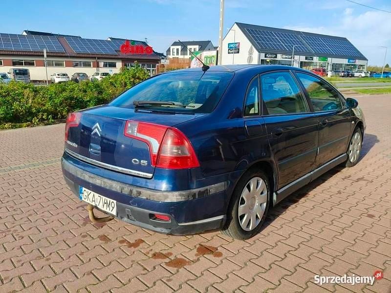Używany Citroën C5 2005 Granatowy Sedan/Limuzyna