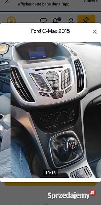Używany 2015 Ford C-MAX Minivan | 31 000 zł (Uczciwa cena) - Obraz 1/3