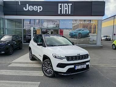 Biały Używany 2024 Jeep Compass Summit SUV | 149 800 zł (Dość drogi) - Obraz 1/4