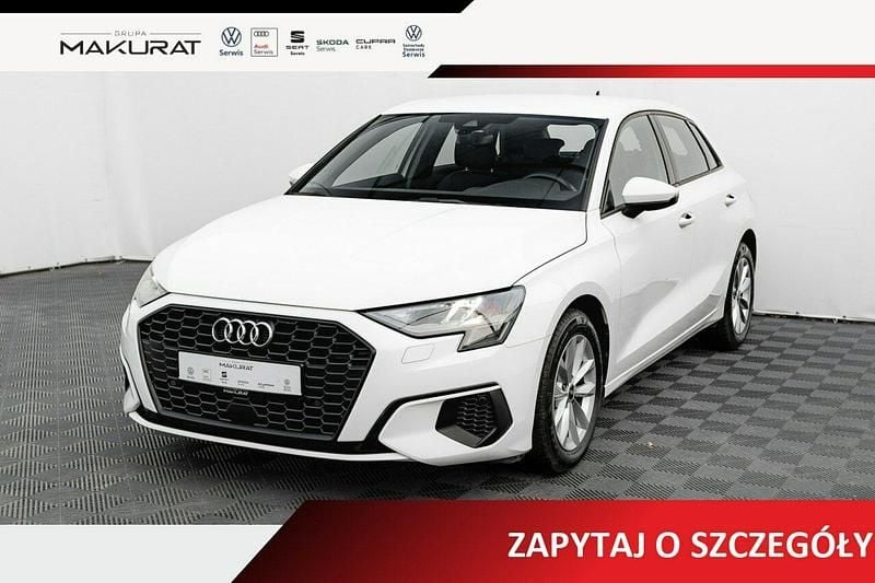 Biały Używany 2023 Audi A3 Comfort Hatchback | 75 840 zł (Super Cena) - Obraz 1/4