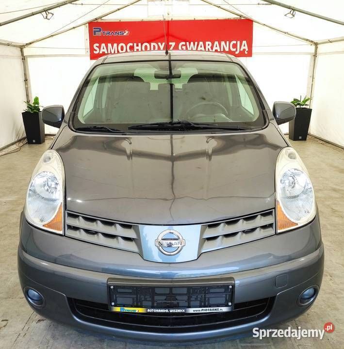 Szary Używany 2007 Nissan Note Minivan | 9900 zł (Dość drogi) - Obraz 1/4