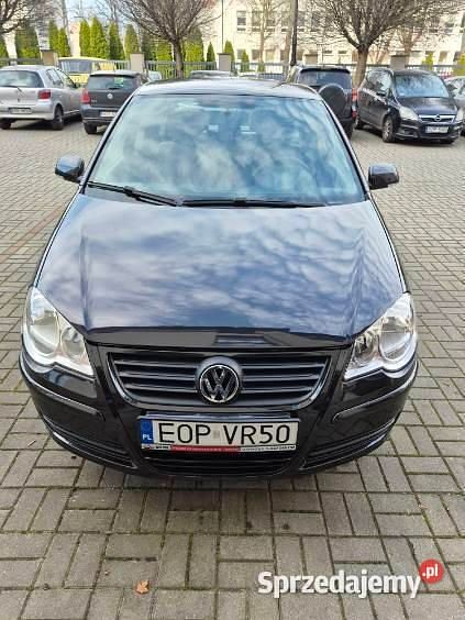 Czarny Używany 2008 VW Polo Hatchback | 12 600 zł (Uczciwa cena) - Obraz 1/4