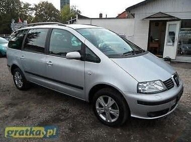 Srebrny Używany 2001 Seat Alhambra Minivan | 7900 zł (Uczciwa cena) - Obraz 1/4