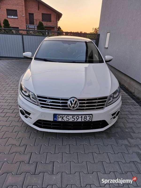 Biały Używany 2014 VW CC R Sedan/Limuzyna | 58 400 zł (Dość drogi) - Obraz 1/4