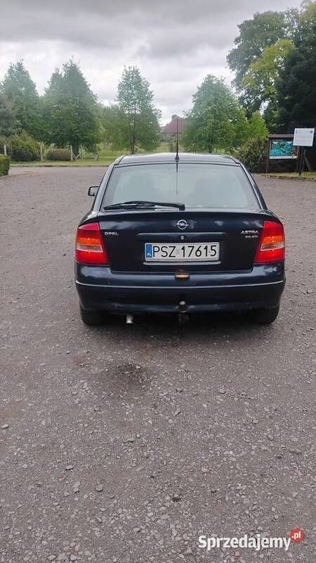 Grafitowy Używany 2002 Opel Astra Hatchback | 3300 zł (Uczciwa cena) - Obraz 1/4