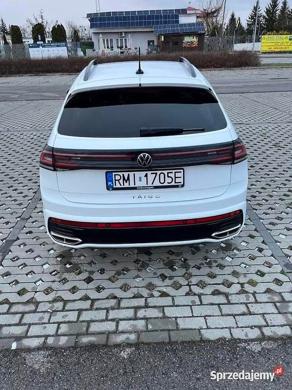 Biały Używany 2024 VW Taigo R-line SUV | 102 000 zł (Uczciwa cena) - Obraz 1/4
