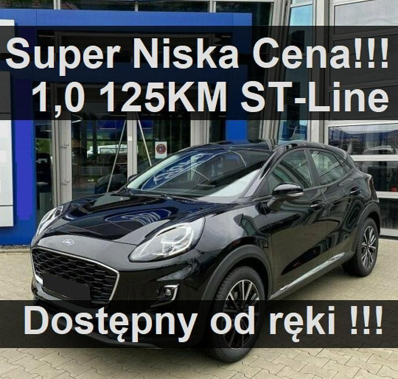 Czarny (metalik) Używany 2023 Ford Puma Gen-E SUV | 95 000 zł (Dość drogi) - Obraz 1/4