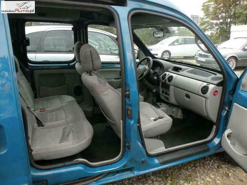 Używany Renault Kangoo 75 KM (55 kW) 2004 Niebieski ciemny (metalik) Minivan