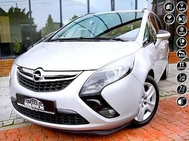 Srebrny Używany 2014 Opel Zafira Minivan | 38 900 zł (Uczciwa cena) - Obraz 1/4