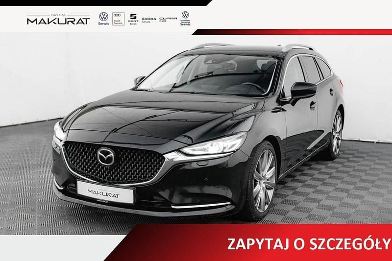 Czarny (metalik) Używany 2022 Mazda 6 Kombi | 104 850 zł (Drogi) - Obraz 1/4