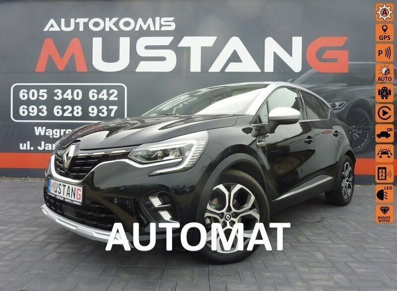 Czarny (metalik) Używany 2022 Renault Captur SUV | 69 900 zł (Dobra cena) - Obraz 1/4