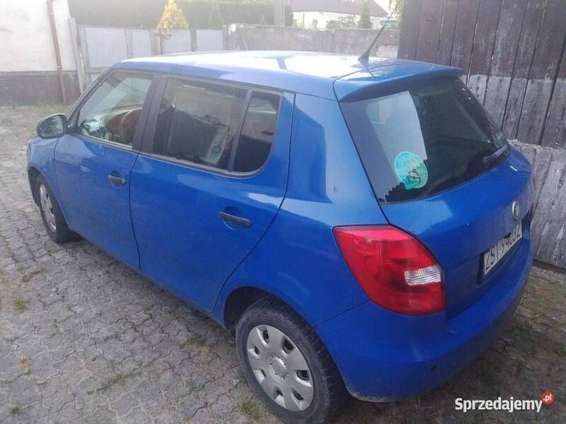 Używany Skoda Fabia 2009 Niebieski Hatchback