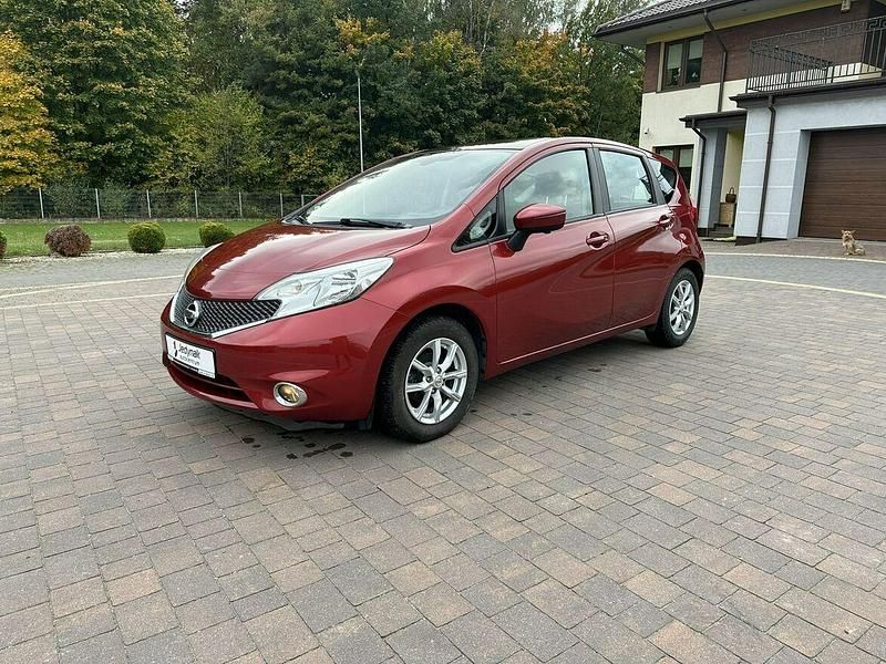 Używany Nissan Note 80 KM (58 kW) 2013 Bordowy (metalik) Minivan