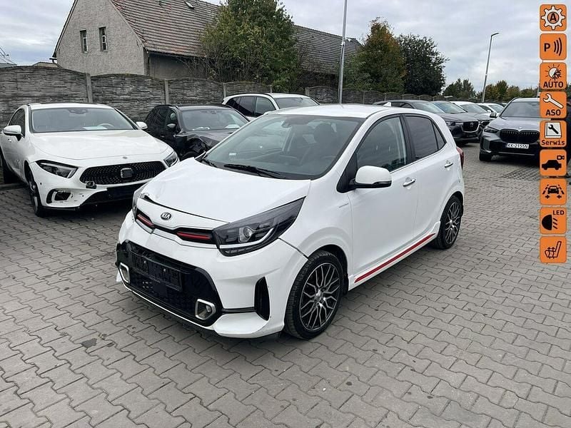 Biały Używany 2020 Kia Picanto 2 Hatchback | 39 900 zł - Obraz 1/4