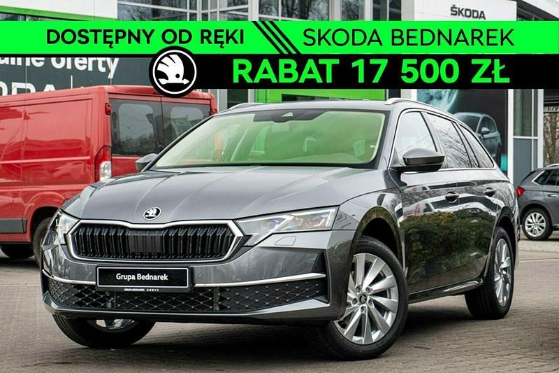 Szary Nowe 2025 Skoda Octavia Selection Kombi | 147 100 zł (Uczciwa cena) - Obraz 1/3