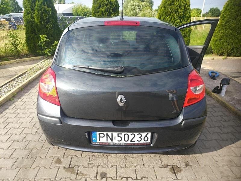 Czarny Używany 2008 Renault Clio II Hatchback | 7500 zł (Uczciwa cena) - Obraz 1/4