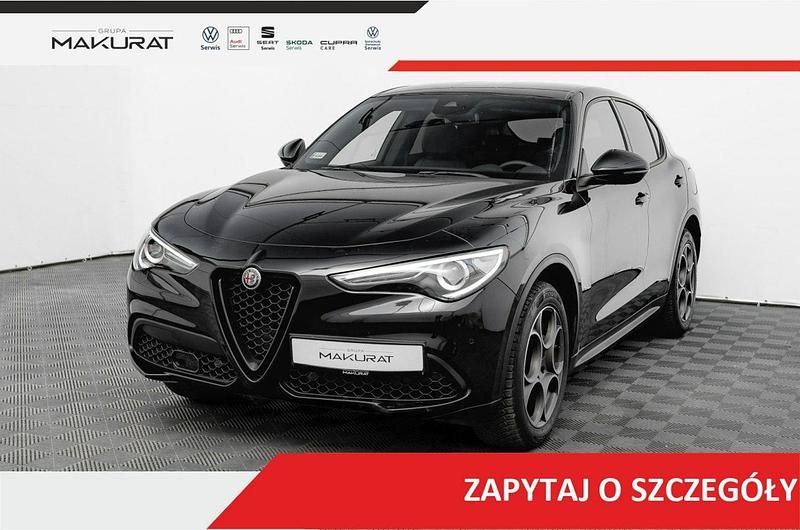 Czarny Używany 2022 Alfa Romeo Stelvio Sprint SUV | 147 850 zł (Dobra cena) - Obraz 1/4