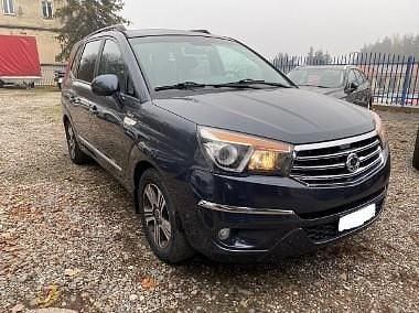 Niebieski Używany 2015 Ssangyong (KGM) Rodius Minivan | 39 900 zł - Obraz 1/4