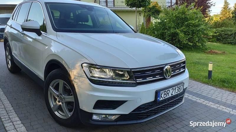 Biały Używany 2017 VW Tiguan SUV | 68 000 zł - Obraz 1/4