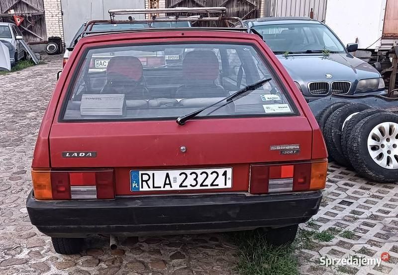 Używany Lada Samara 1991 Czerwony Hatchback