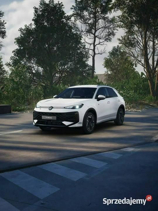 Nowe VW T-Roc R-line 2026 Biały SUV