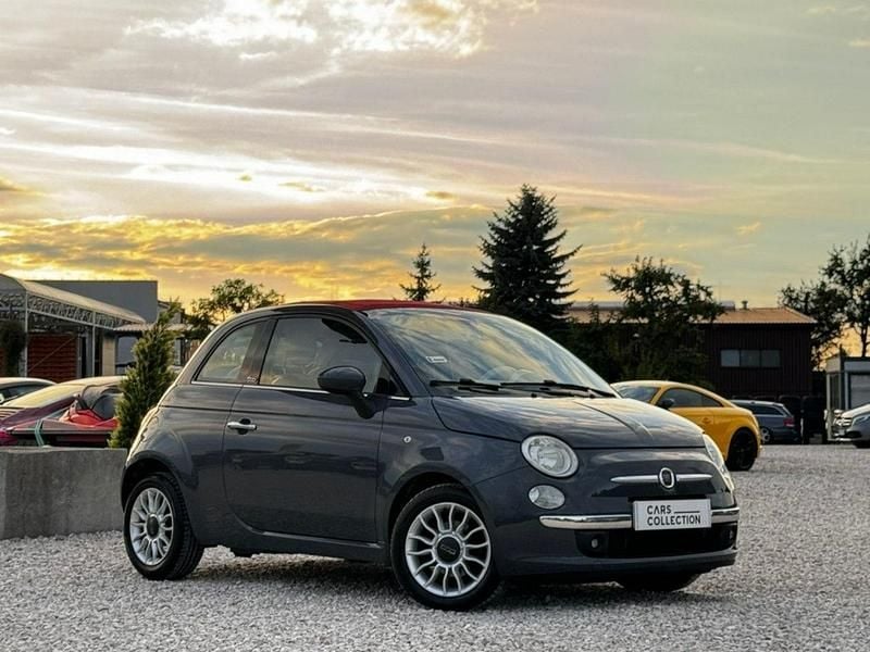Szary Używany 2011 Fiat 500 Kabriolet | 19 900 zł (Uczciwa cena) - Obraz 1/4