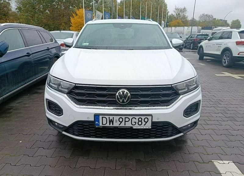 Używany VW T-Roc 150 KM (110 kW) 2021 Biały SUV