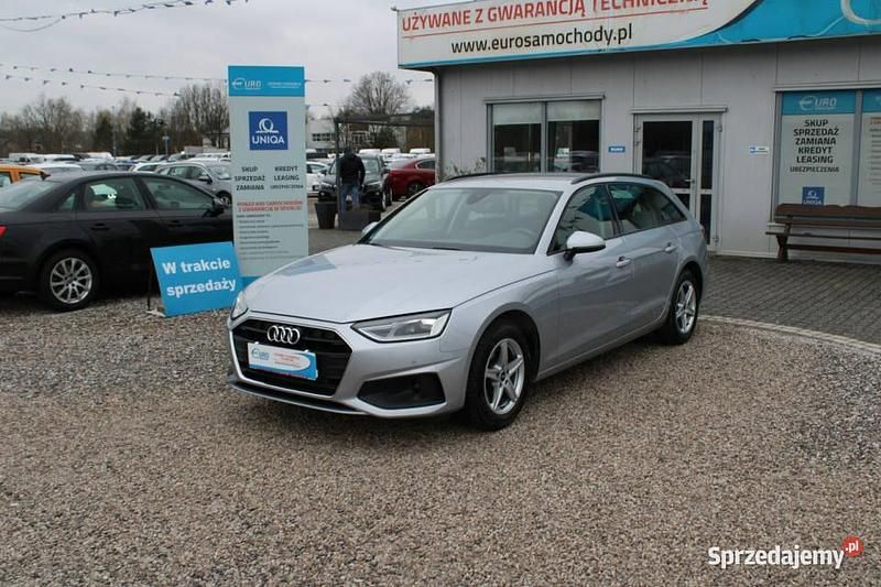 Srebrny Używany 2021 Audi A4 Kombi | 91 899 zł (Dość drogi) - Obraz 1/4