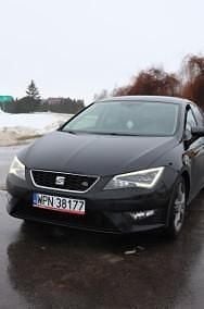 Używany Seat Leon 122 KM (89 kW) 2013 Czarny Hatchback