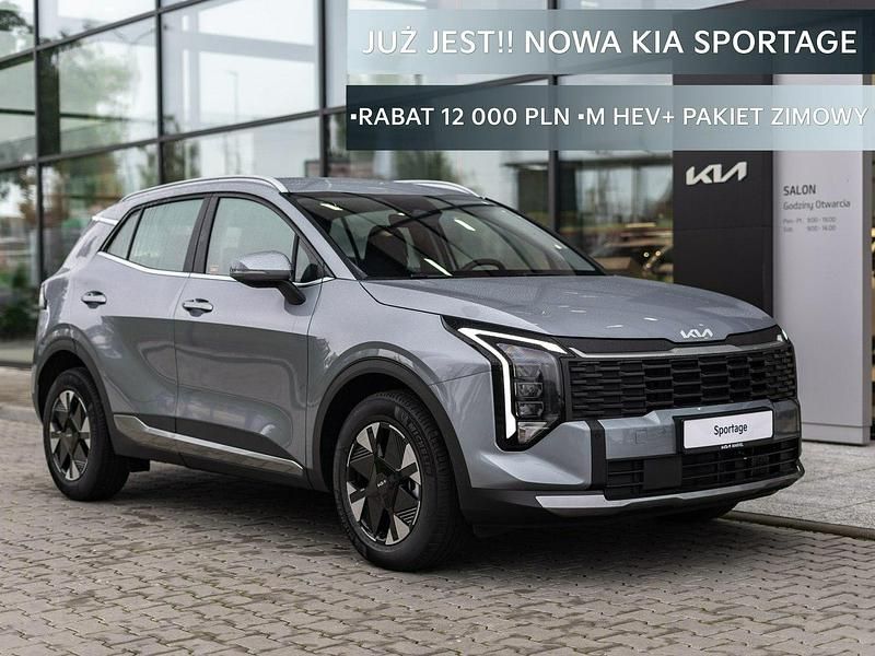 Srebrny (metalik) Nowe 2025 Kia Sportage SUV | 158 600 zł - Obraz 1/4