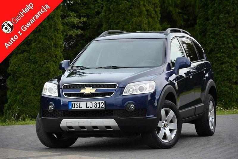 Niebieski Używany 2010 Chevrolet Captiva SUV | 23 900 zł (Uczciwa cena) - Obraz 1/4