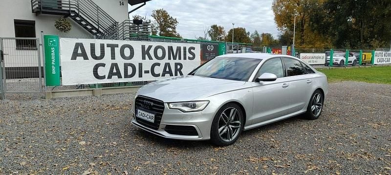 Srebrny (metalik) Używany 2012 Audi A6 Sedan/Limuzyna | 52 900 zł (Dobra cena) - Obraz 1/4