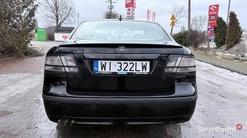 Używany Saab 9-3 150 KM (110 kW) 2004 Czarny Sedan/Limuzyna
