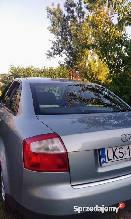 Niebieski Używany 2002 Audi A4 Sedan/Limuzyna | 10 000 zł - Obraz 1/4