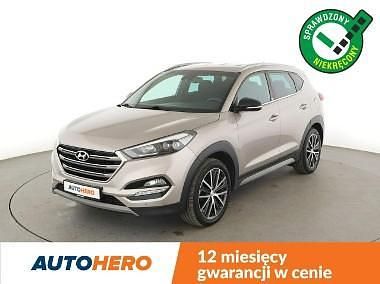 Szary Używany 2018 Hyundai Tucson Passion SUV | 66 900 zł (Uczciwa cena) - Obraz 1/3