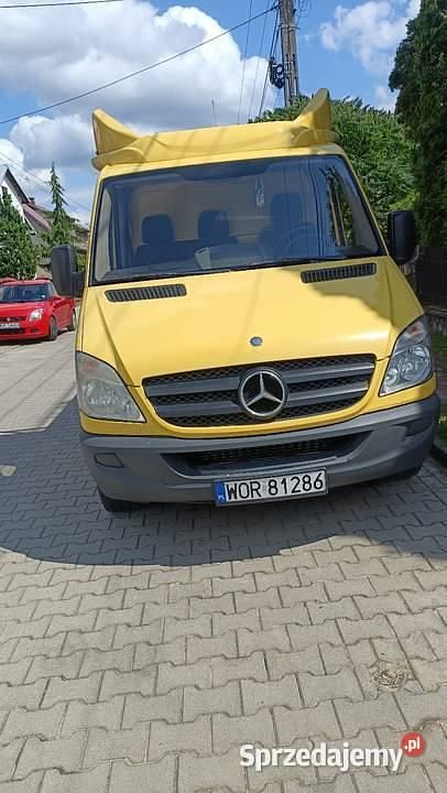 Żółty Używany 2008 Mercedes Sprinter Van | 43 000 zł (Drogi) - Obraz 1/4