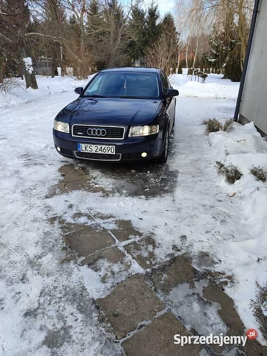 Używany Audi A4 S-Line 2003 Granatowy Sedan/Limuzyna