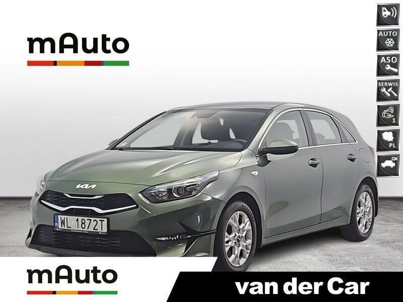 Zielony Używany 2021 Kia Ceed 2 Hatchback | 69 900 zł (Uczciwa cena) - Obraz 1/4