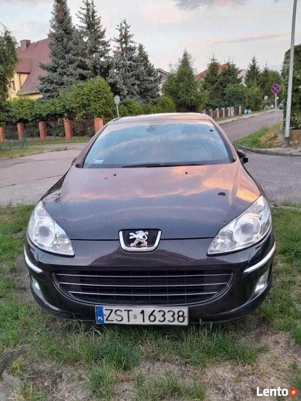 Czarny Używany 2007 Peugeot 407 Sedan/Limuzyna | 10 500 zł (Uczciwa cena) - Obraz 1/4