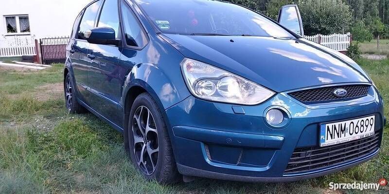 Niebieski Używany 2006 Ford S-MAX S Minivan | 11 500 zł (Dobra cena) - Obraz 1/4