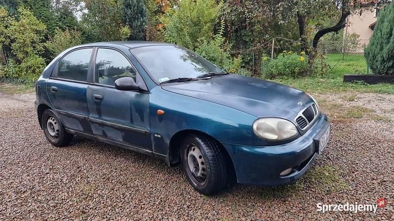 Zielony Używany 1999 Chevrolet Lanos Hatchback | 2000 zł (Dobra cena) - Obraz 1/4
