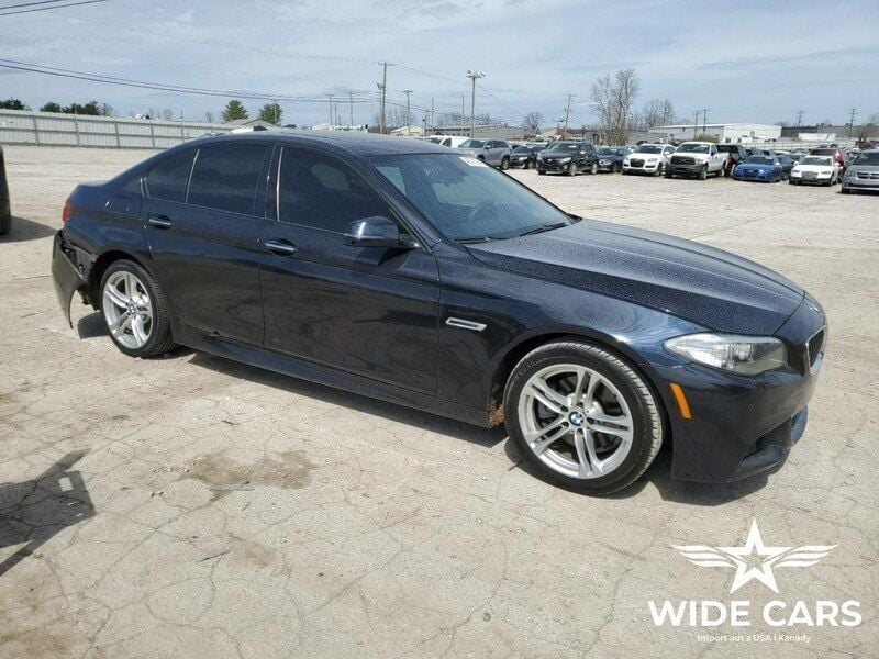 Czarny Używany 2016 BMW 528 Sedan/Limuzyna | 41 400 zł - Obraz 1/4